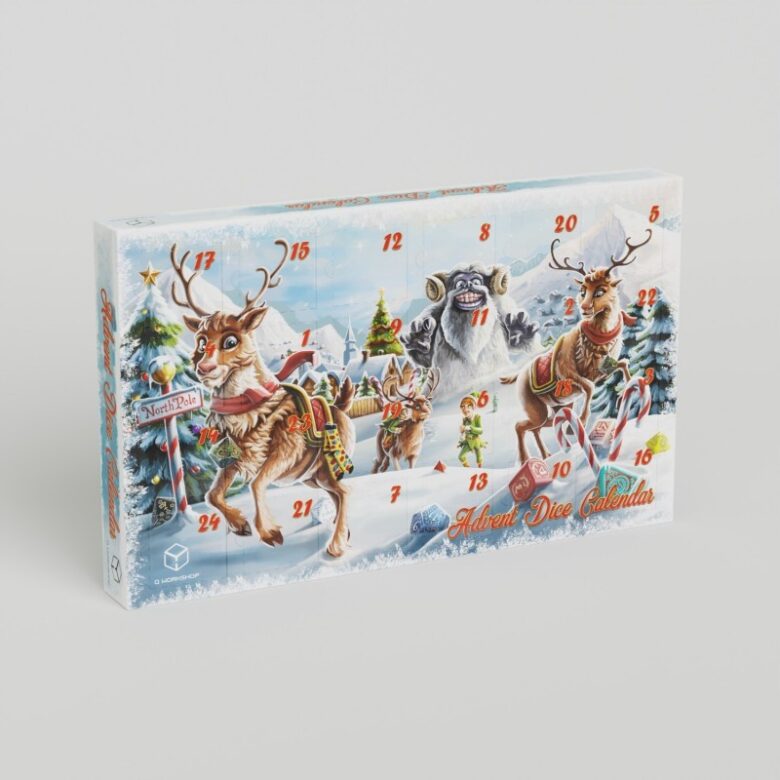 Calendrier Dés de l'Avent - 1
