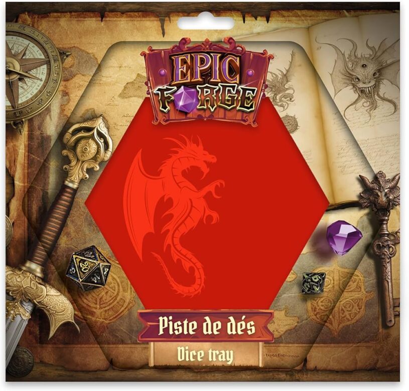 Piste de Dés Dragon Rouge