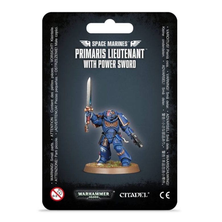 Space Marines Primaris Lieutenant with Power Sword