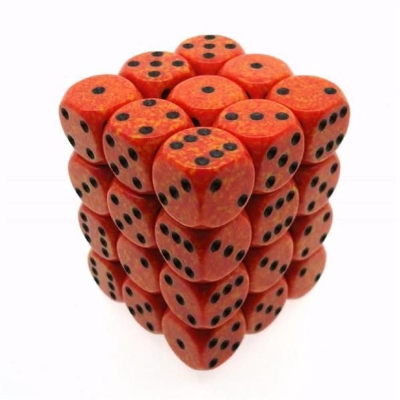 Boite de 36d6 Speckled Fire