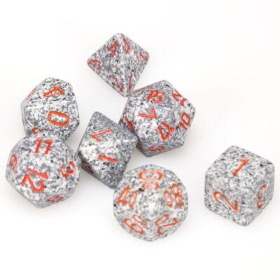 Dés en boite Speckled Granite