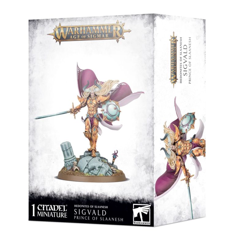 Hedonites of Slaanesh Sigvald Prince of Slaanesh