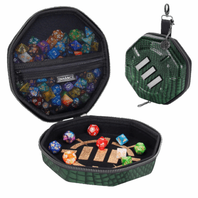 Dice Tray & Case Collector Green