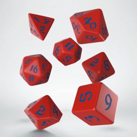 Sets de Dés Classic Runic Red & Blue