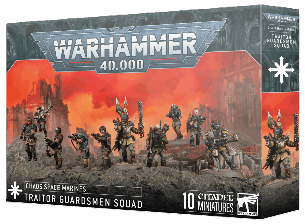 Chaos Space Marines Traitor Guardsmen