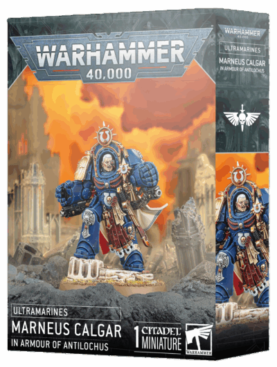 Ultramarines Marneus Calgar in Armour of Antilochus