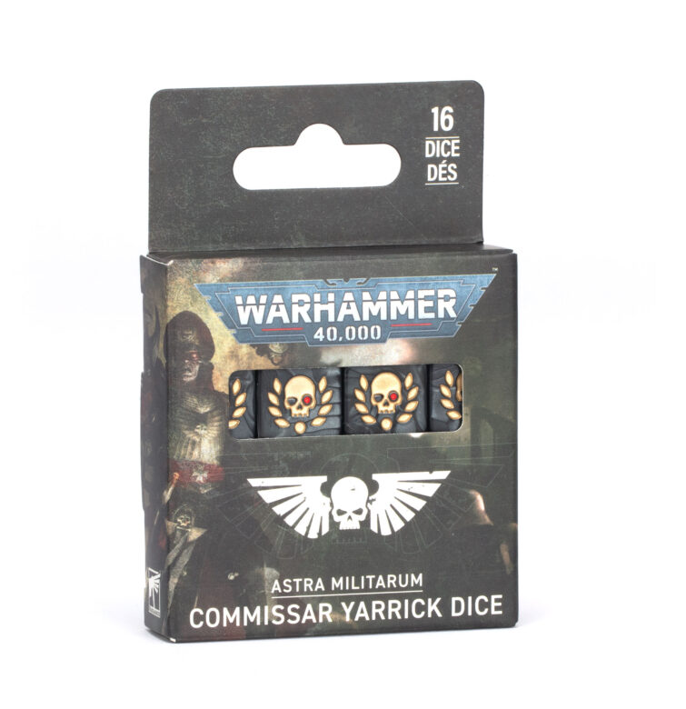 Astra Militarum Commissar Yarrick Dice