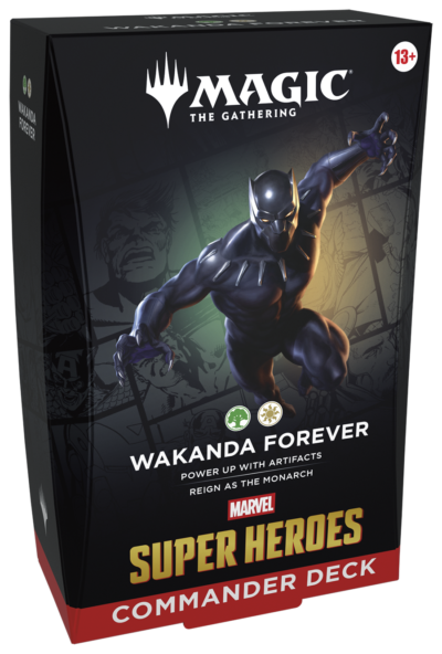 Magic Marvel Super Heroes Commander Deck Wakanda Forever