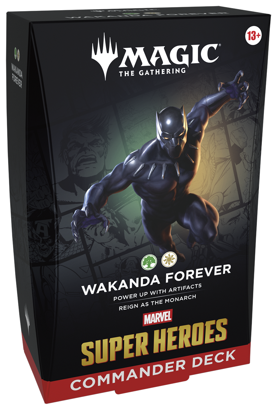 Magic Marvel Super Heroes Commander Deck Wakanda Forever